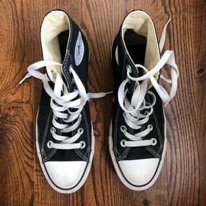 Black Converse Hi-Tops